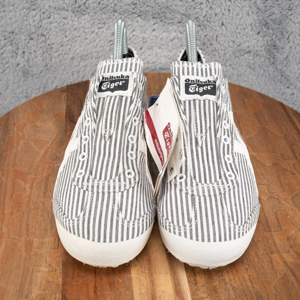 Mens Sz 6 Wmns 7.5  Asics Onitsuka Tiger 1183A572 MEXICO 66 PARATY  WHITE/BLACK